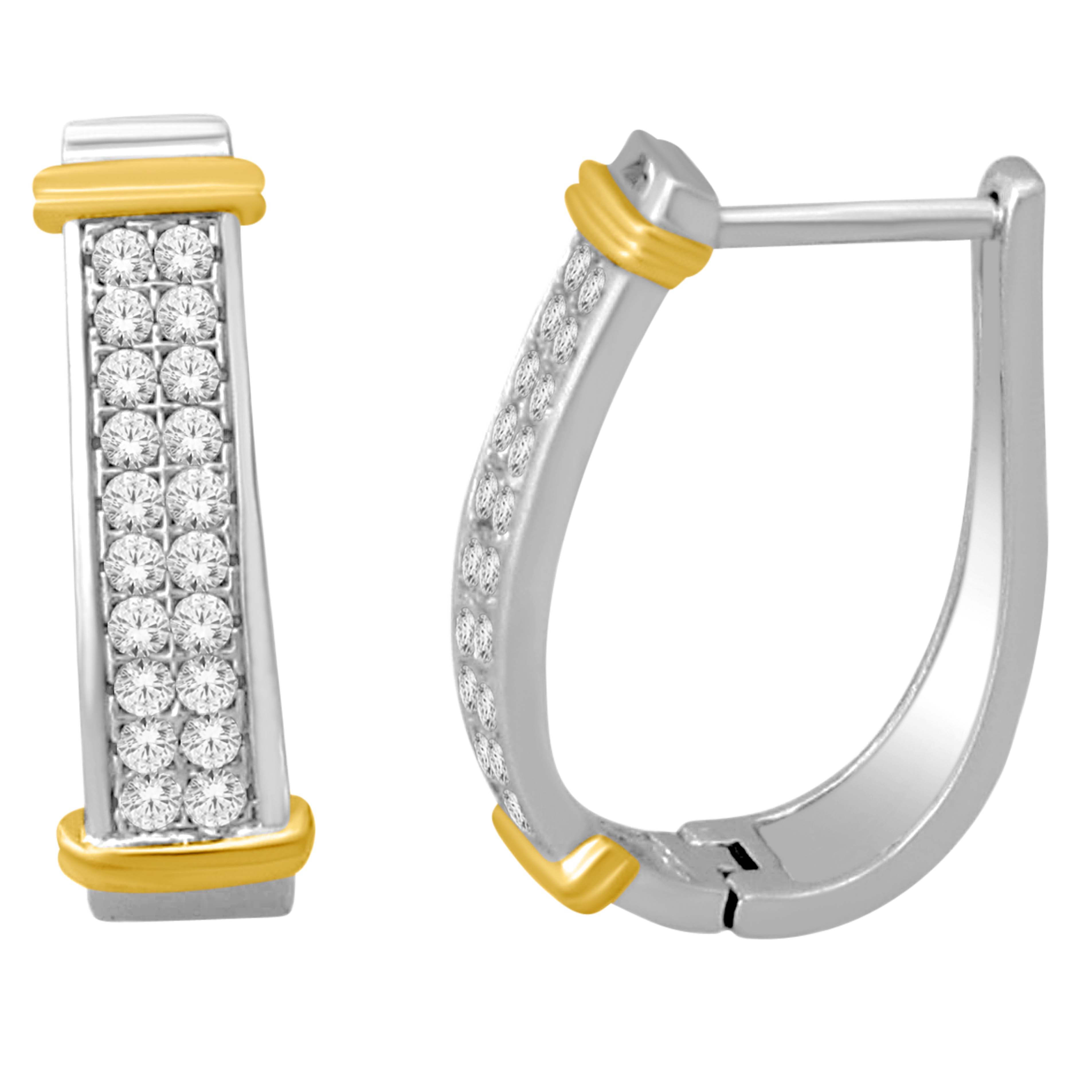 Manufacturers Exporters and Wholesale Suppliers of Diamond Gold Hoop Earring Mumbai Maharashtra